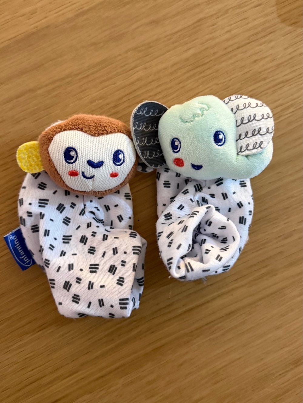 Rattle baby socks
